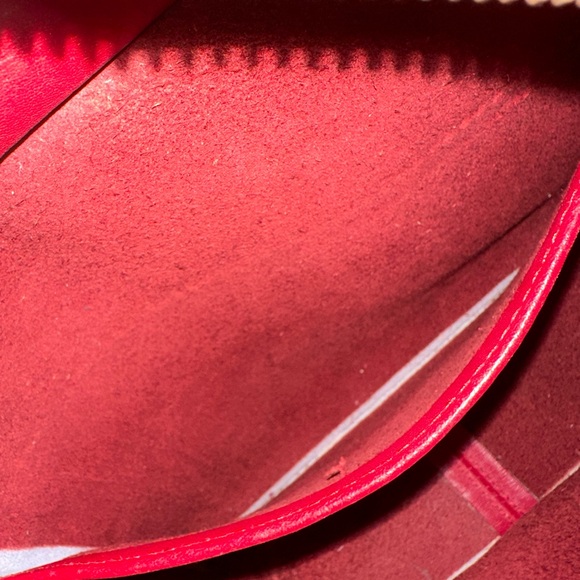 COACH HTF RED vtg LUNCH BOX ZIP🔥9991🔥stunner - Picture 12 of 16